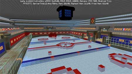 Ice Hockey Minigame V2 mcpe 1