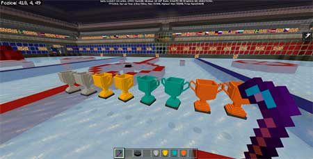 Ice Hockey Minigame V2 mcpe 2