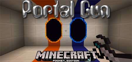 Мод Portal Gun для Minecraft PE