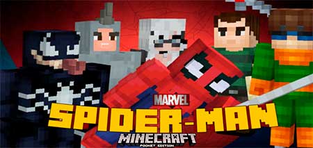 Мод Spider-Man для Minecraft PE