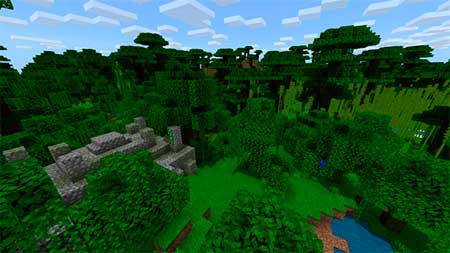 Bamboo Jungle Spawn, Pillager Outpost & Shattered Savanna Near mcpe 1