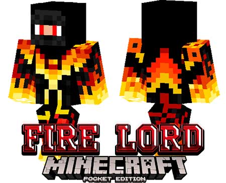 Скин Fire Lord для Minecraft PE