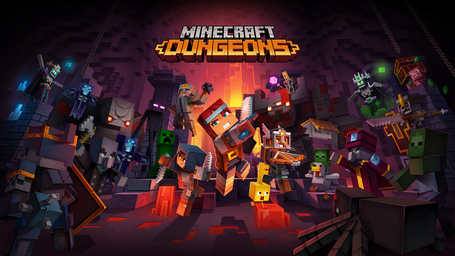 Minecraft: Dungeons - новая игра от Mojang