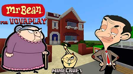 Карта Mr Beans house для Minecraft PE