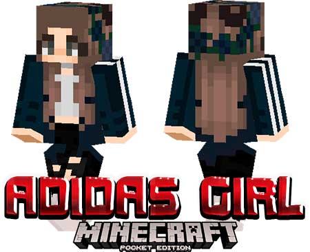 Скин Adidas Girl для Minecraft PE