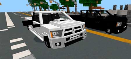 Ford F150 and RAM 1500 mcpe 4