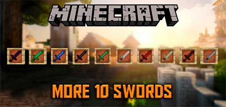 Мод More Swords для Minecraft PE