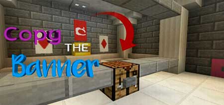 Copy The Banners mcpe 3