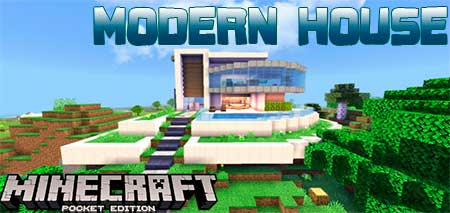 Карта Modern House для Minecraft PE