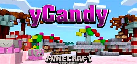 Мод yCandy для Minecraft PE