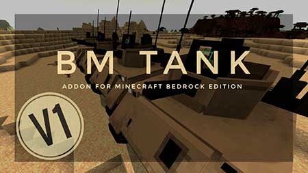 Мод BM Tank для Minecraft PE