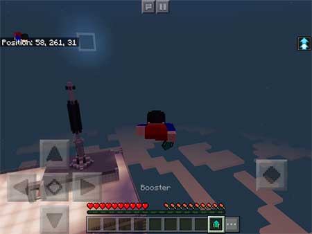 Superman (With Infinity Fly Boost) mcpe 3