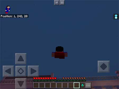 Superman (With Infinity Fly Boost) mcpe 2