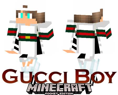 Скин Gucci Boy для Minecraft PE