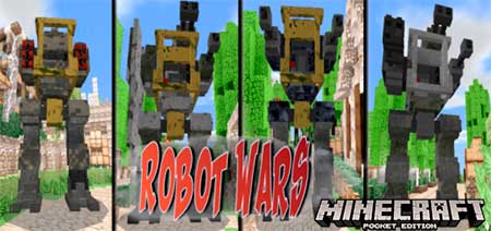 Мод War Robots для Minecraft PE