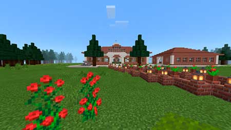 Rustic Countryside Mansion mcpe 1