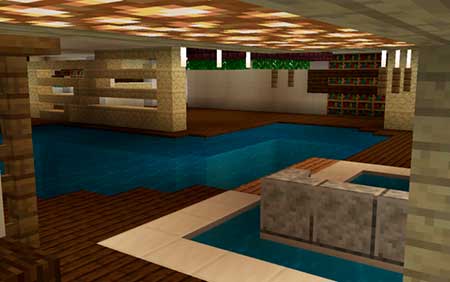 Luxurious Mansion with Stereo mcpe 3