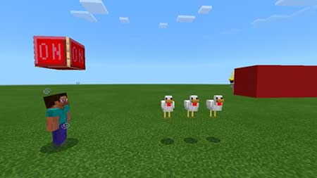 ON/OFF Switch mcpe 2