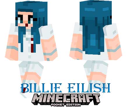 Скин Billie Eilish для Minecraft PE