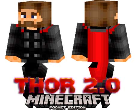 Скин Thor 2.0 для Minecraft PE