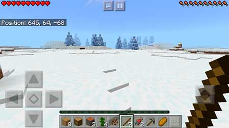 Ice Spikes and Igloo at Spawn mcpe 2