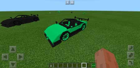Minecraft Style Pagani Zonda Car mcpe 9