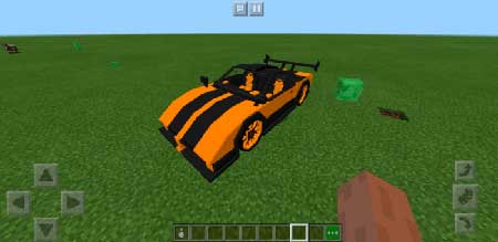 Minecraft Style Pagani Zonda Car mcpe 5