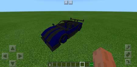 Minecraft Style Pagani Zonda Car mcpe 6