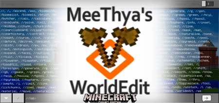 Мод MeeThya’s WorldEdit для Minecraft PE