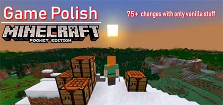 Мод Game Polish для Minecraft PE