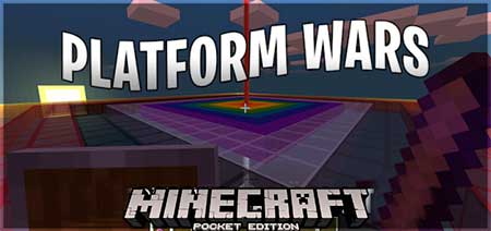Карта Platform Wars для Minecraft PE