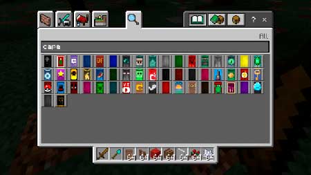 Wearables: Capes mcpe 1