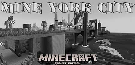 Карта Mine York City для Minecraft PE