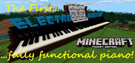 Карта Advanced Piano для Minecraft PE