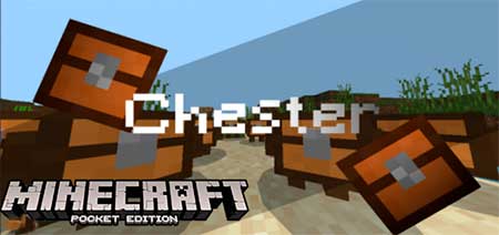 Мод Chester The Mini Chest для Minecraft PE