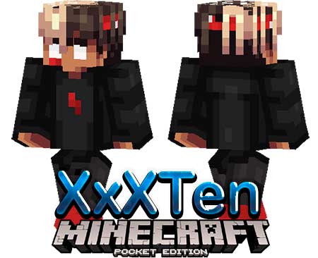 Скин XxXTen для Minecraft PE на Андроид, iOS