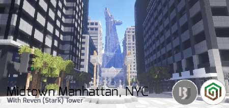 Midtown Manhattan, NYC (Marvel Edition) mcpe 1