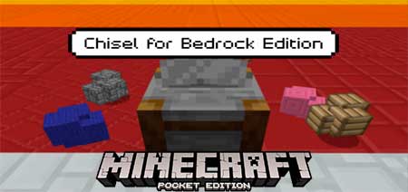 Мод Chisel for Bedrock Editon для Minecraft PE