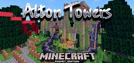 Карта Alton Towers для Minecraft PE