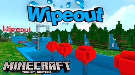 Карта Wipeout для Minecraft PE