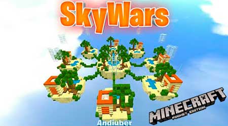 Карта SkyWars (8 Maps) для Minecraft PE