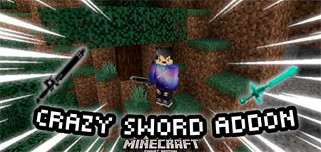 Мод Sword Art Online Swords для Minecraft PE