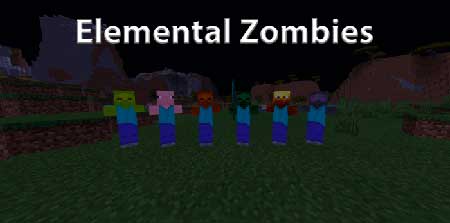 Elemental Zombies mcpe 3