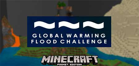 Карта Flood Challenge для Minecraft PE