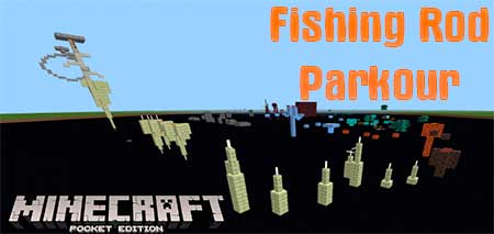 Карта Fishing Rod Parkour для Minecraft PE
