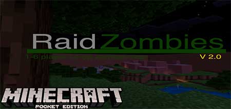 Карта Raid Zombies для Minecraft PE