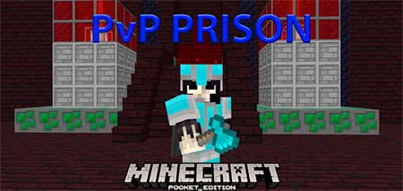 Карта PvP Prison для Minecraft PE