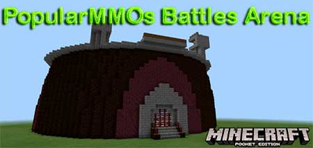 Карта PopularMMOs Battles Arena для Minecraft PE