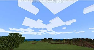 Новые облака в Minecraft 1.13