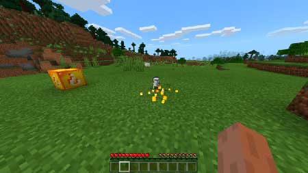 LuckyBlocks Command System mcpe 3